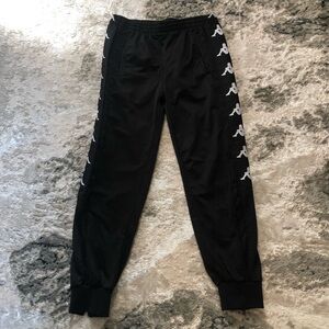 Kappa black long pants